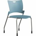 9To5 Seating CHAIR, STCK, PLSTC, 21in, BE/SR NTF1310A00SFP16